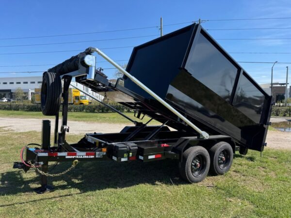 U-DUMP Bumper-Pull Roll-Off Dump Trailer | 6′ x 12′ | ROBP-16 PRO