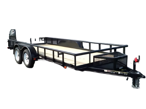 6 X 16 Carry-On Tandem Utility 7K Pipe Top Trailer - Image 2