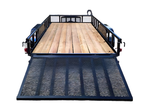 6 X 16 Carry-On Tandem Utility 7K Pipe Top Trailer